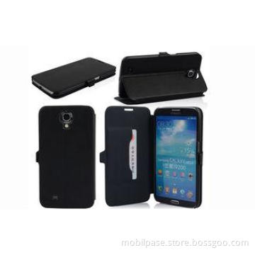 Goatskin Mobile Phone PU Leather Case For Samsung Galaxy Me